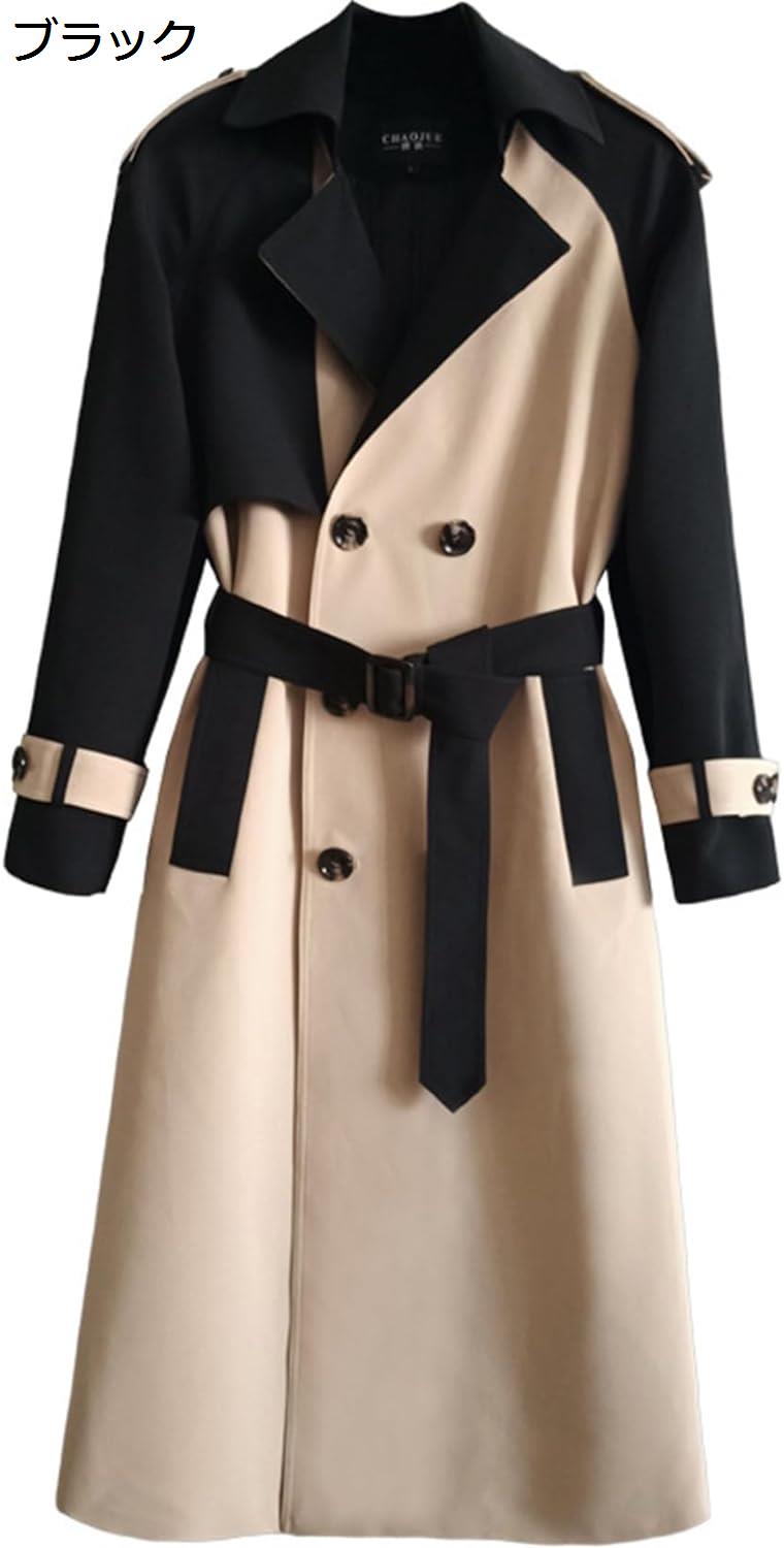 メンズ ビジネスコート 不対称 ロング丈 ダスターコート ジャケット 秋コート 薄い ベルト付 羽織 ゆったり バイカラー
